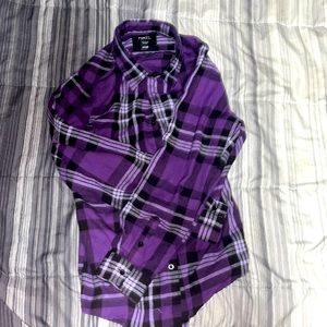 Rue21 purple men’s flannel small